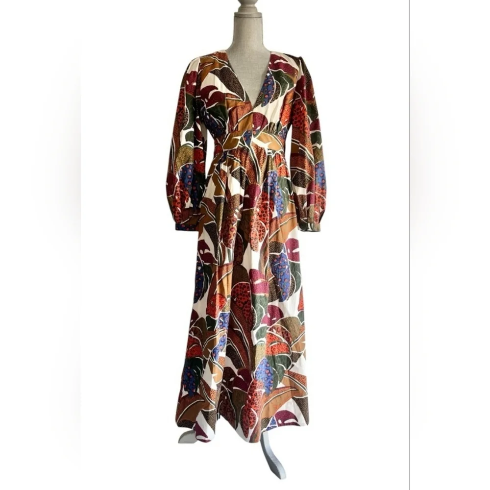Farm Rio Fall Maxi Dress - Picture 2 of 11